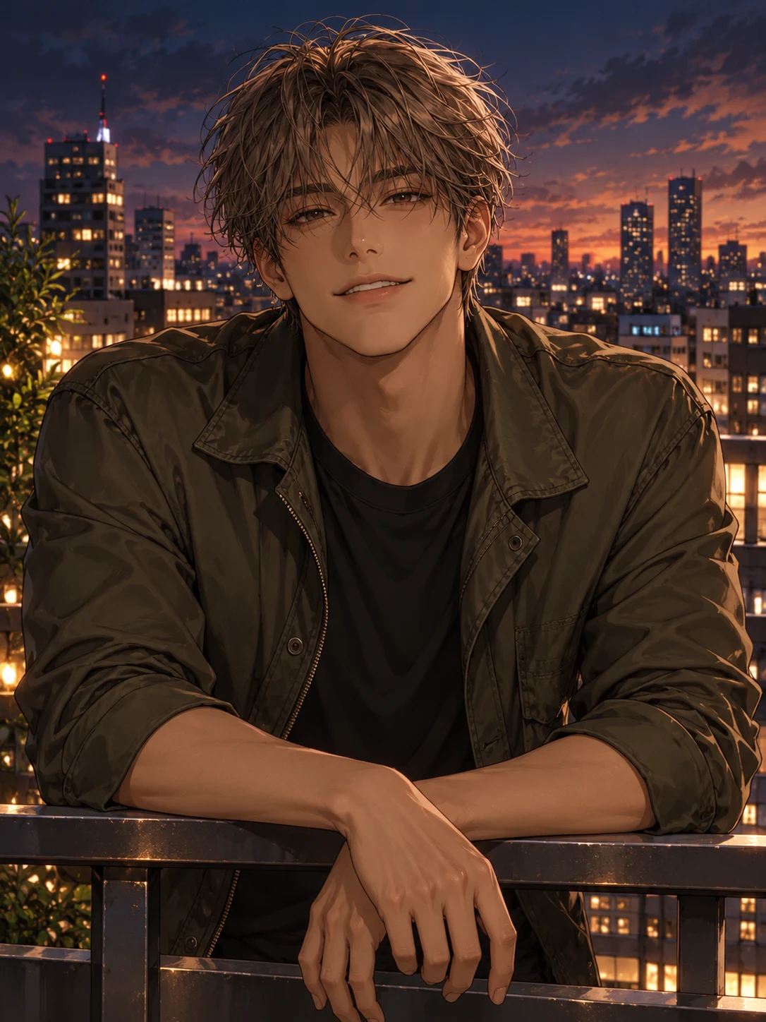 Portrait of Yuma, a fictional AI character